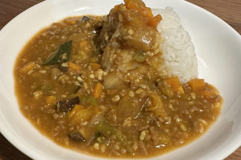 野菜嫌いな子供も喜ぶ、麹夏野菜カレー